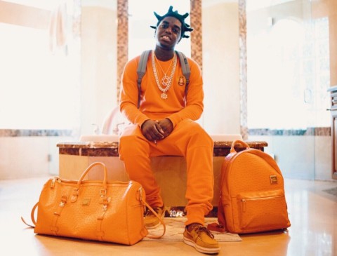 kodak black orange shirt