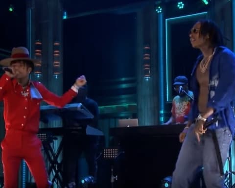Watch Wiz Khalifa & Swae Lee Performs 'Hopeless Romantic' on Jimmy Fallon Show