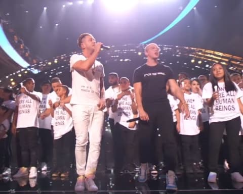 Watch Logic & Ryan Tedder Perform 'One Day' at MTV VMAs 2018