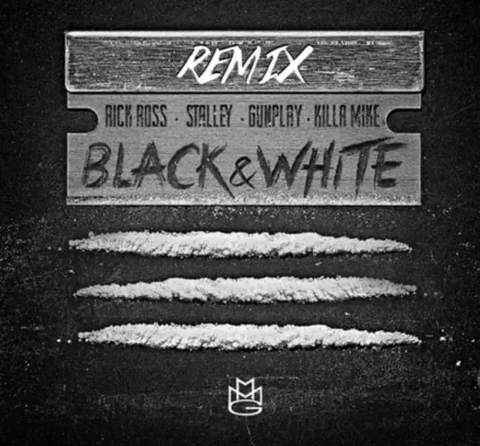 Listen Rick Ross (Ft. Stalley, Gunplay & Killer Mike) - Black & White (Remix)