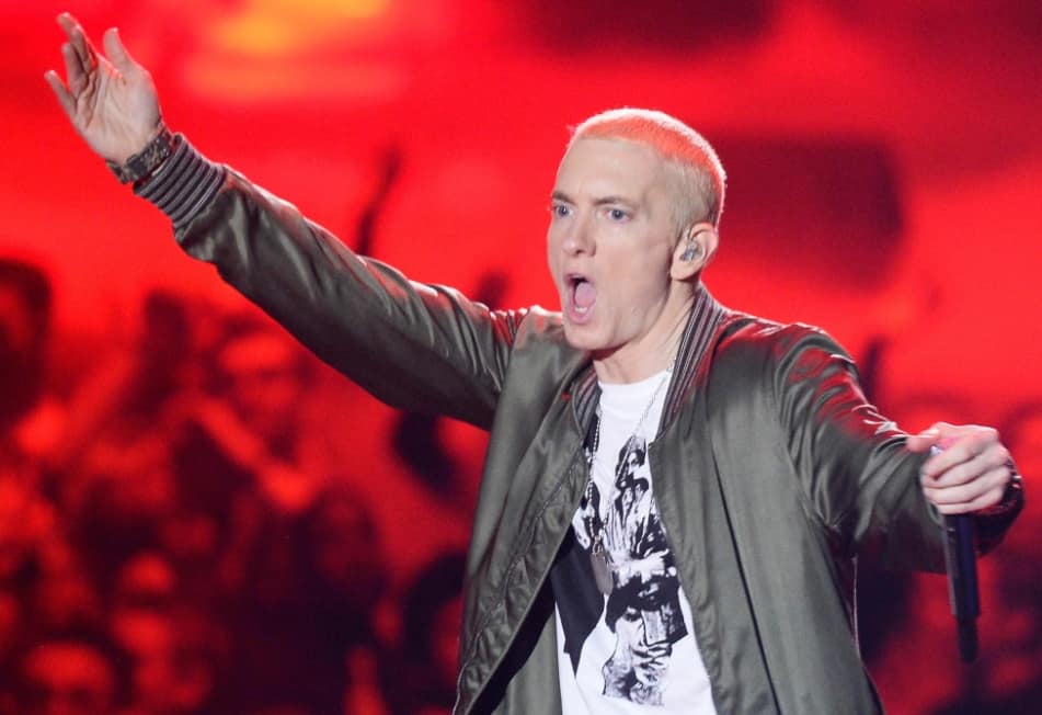 Eminem Top Artist with the Best Workout Music 2014