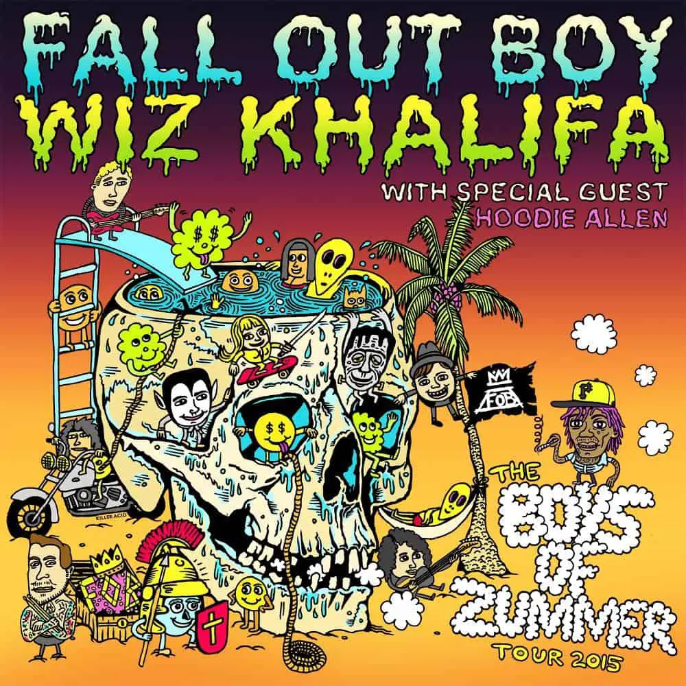 Wiz Khalifa & Fall Out Boy Reveals Boys Of Zummer Tour Dates