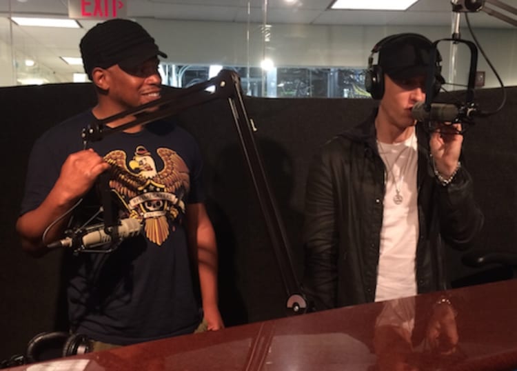 Eminem Freestyle on Sway In The Morning Show