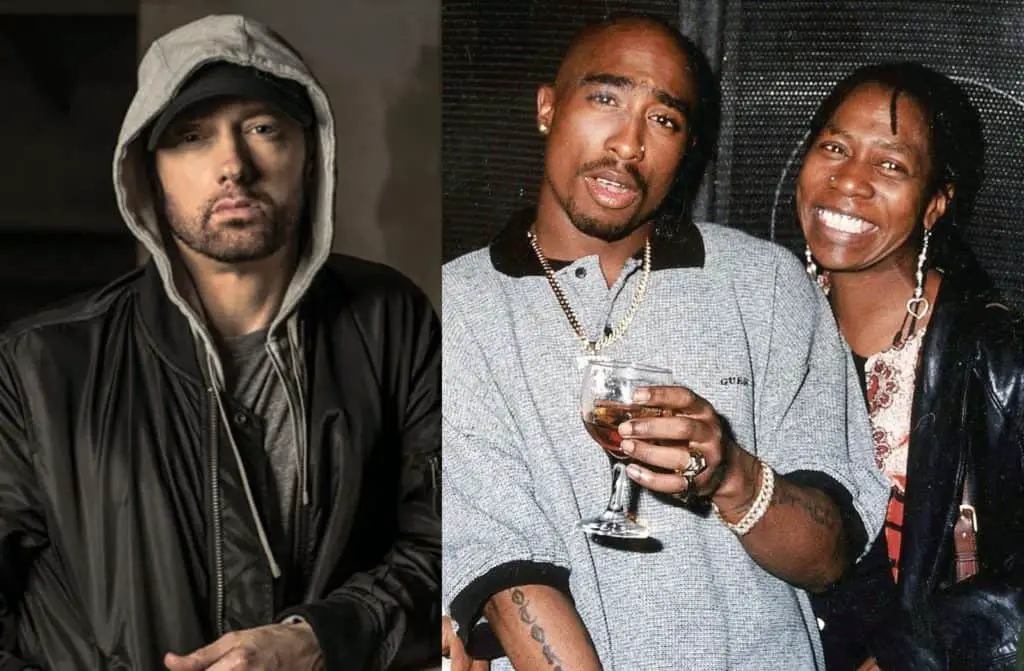 Here's The Letter & Sketch which Eminem Sent to Tupac's Mother