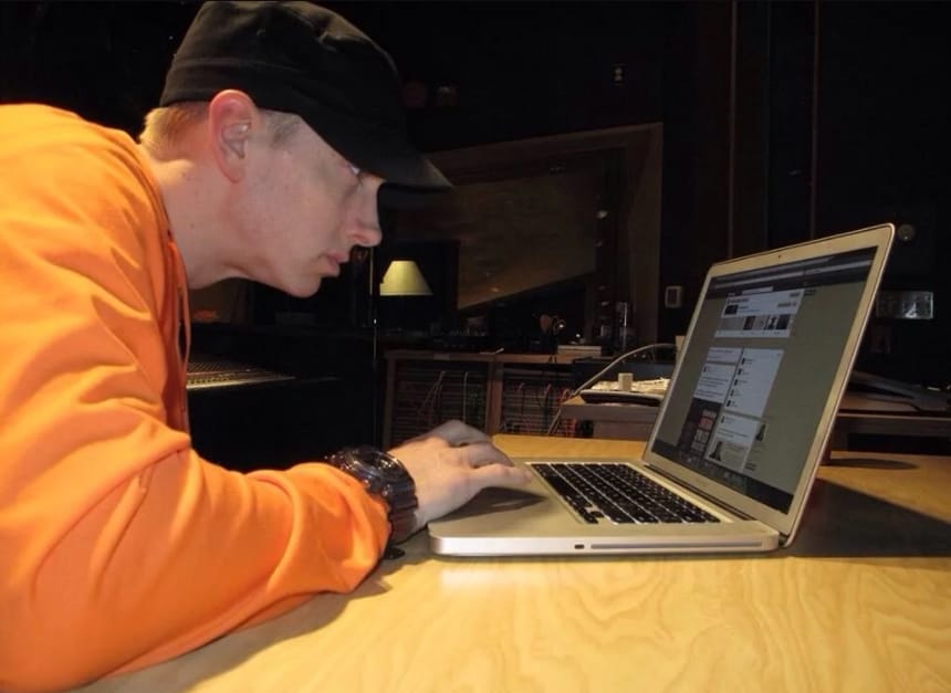 Watch Eminem Continue to Makes Fun Of Social Media