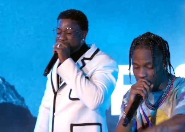 Gucci Mane And Travis Scott Performs Last Time On Jimmy Kimmel Live