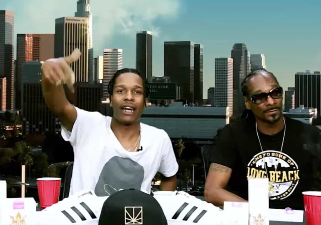 Watch ASAP Rocky And Snoop Dogg GGN Interview & Freestyle