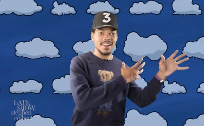 Watch Chance The Rapper & Ziggy Marley Performs Arthur theme song on Stephen Colbert Show