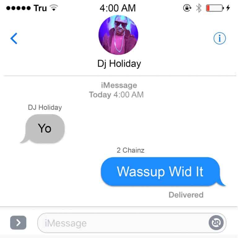 New Music DJ Holiday (Ft. 2 Chainz) - Wassup Wid It