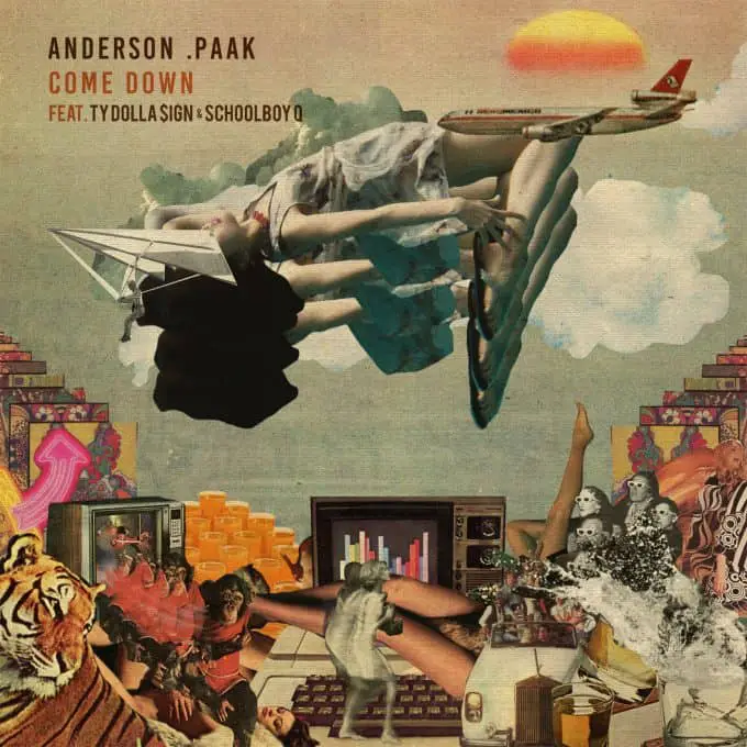 New Music Anderson .Paak (Ft. ScHoolboy Q & Ty Dolla Sign) - Come Down (Remix)