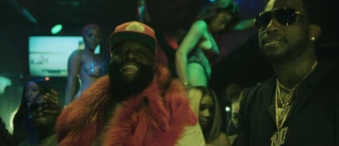 New Video Rick Ross (Ft. Gucci Mane) - She On My Dck