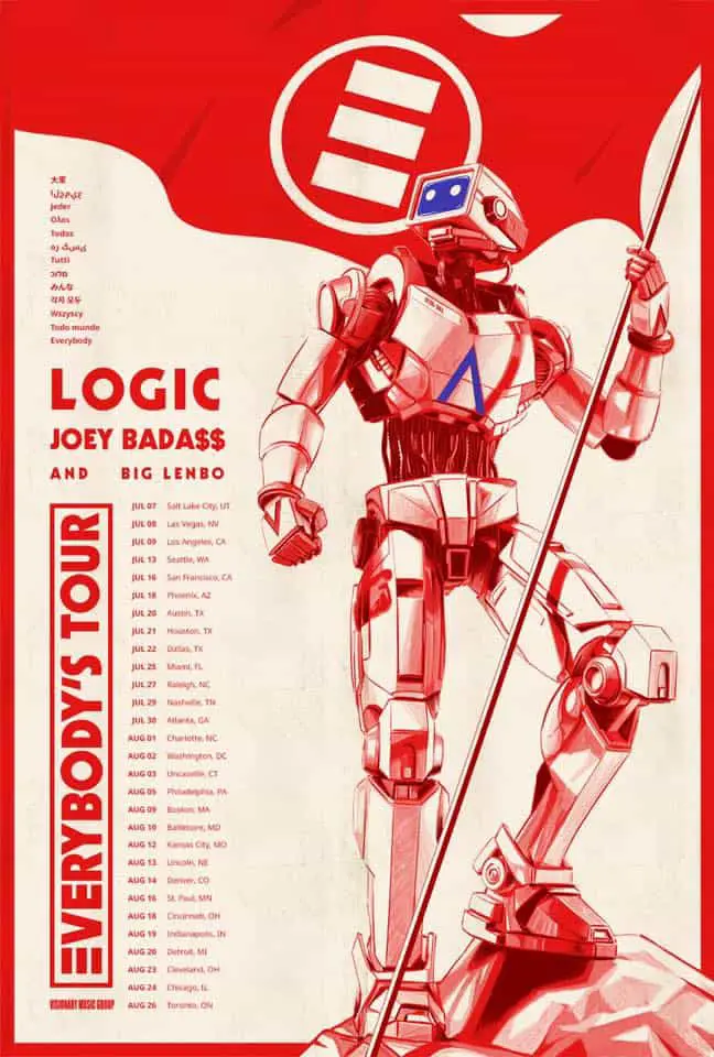 Logic Announces Everybody's Tour with Joey Badass & Big Lenbo