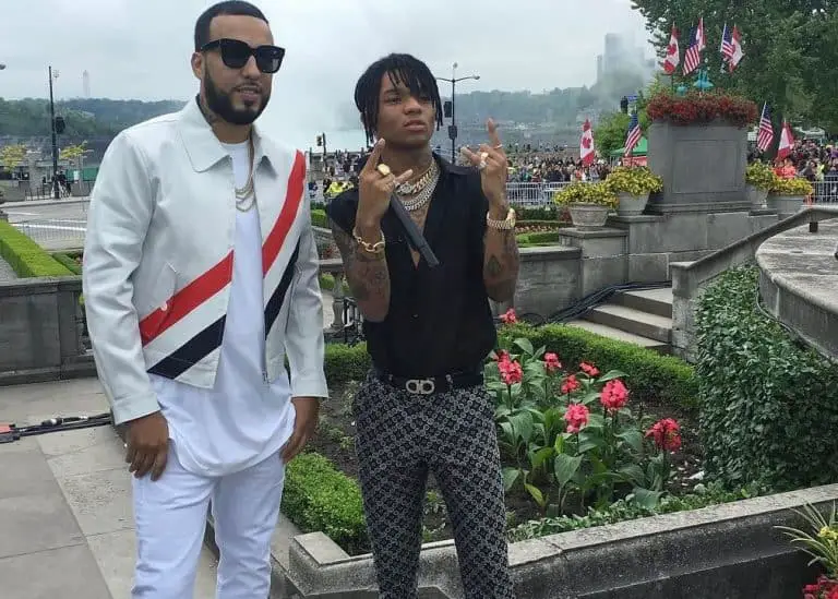 Watch French Montana & Swae Lee Performs 'Unforgettable' at Niagara Falls for 'Live with Kelly & Ryan' Show