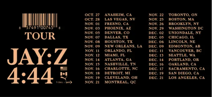 JAY-Z Announces 444 Tour