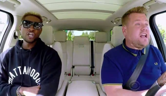 Watch Usher's Carpool Karaoke with James Corden
