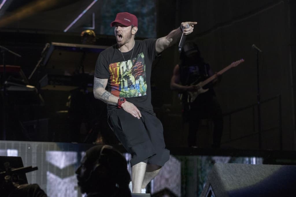 Eminem Performed at the Reading Festival 2017