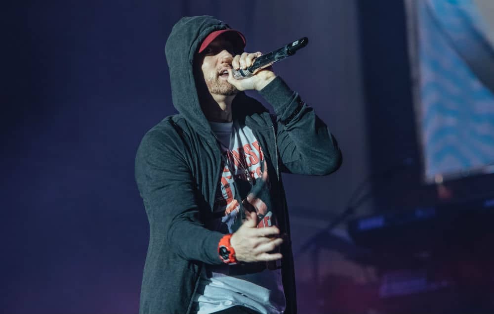Eminem Performs at the Leeds Festival 2017