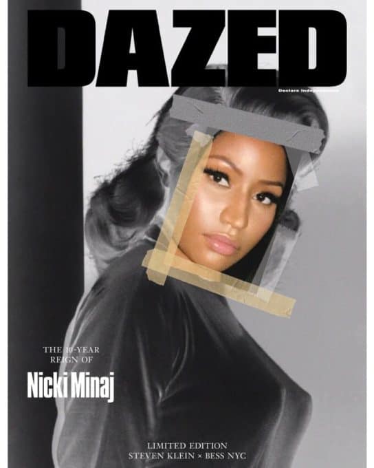 Nicki Minaj Covers Autumn Winter Issue of DAZED Magazine