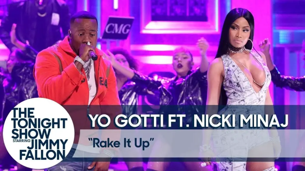 Watch Yo Gotti & Nicki Minaj - Rake It Up (Live on The Tonight Show)