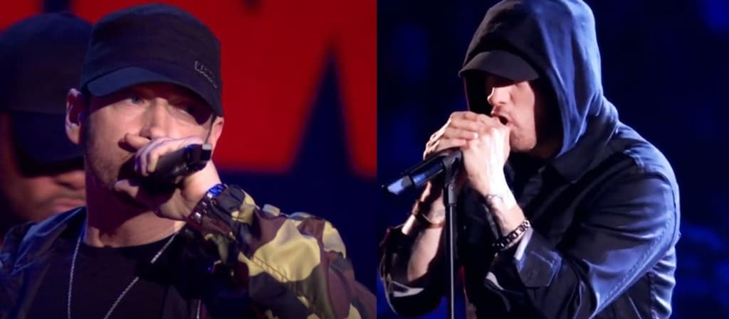 Eminem Performs Walk On Water At MTV EMA 2017, Wins Best Hip Hop Artist