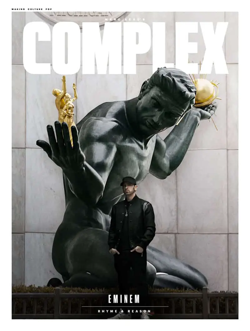 Eminem Covers Complex Magazine, Talks How Jay Z Inspires Him, Making of 'Revival' and More