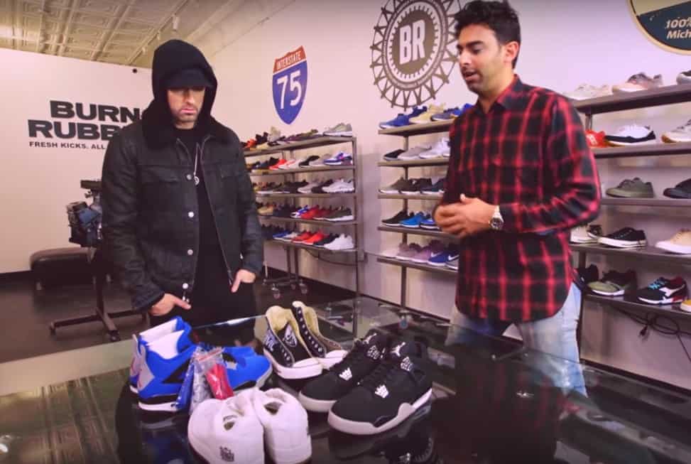 Watch: Eminem Goes Sneaker Shopping With Complex