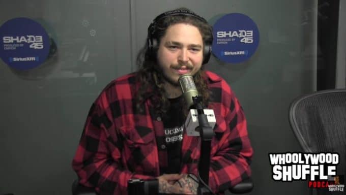 Watch Post Malone Interview with DJ Whoo Kid on Shade 45