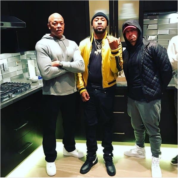 Are Eminem, Dr. Dre & Mike WiLL Made It Working on Some Music Together