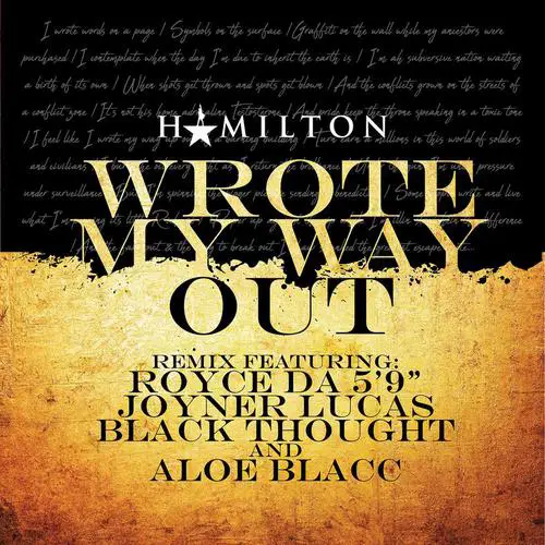 New Music Royce Da 5'9, Joyner Lucas & Black Thought (Ft. Aloe Blacc) - Wrote My Way Out (Remix)