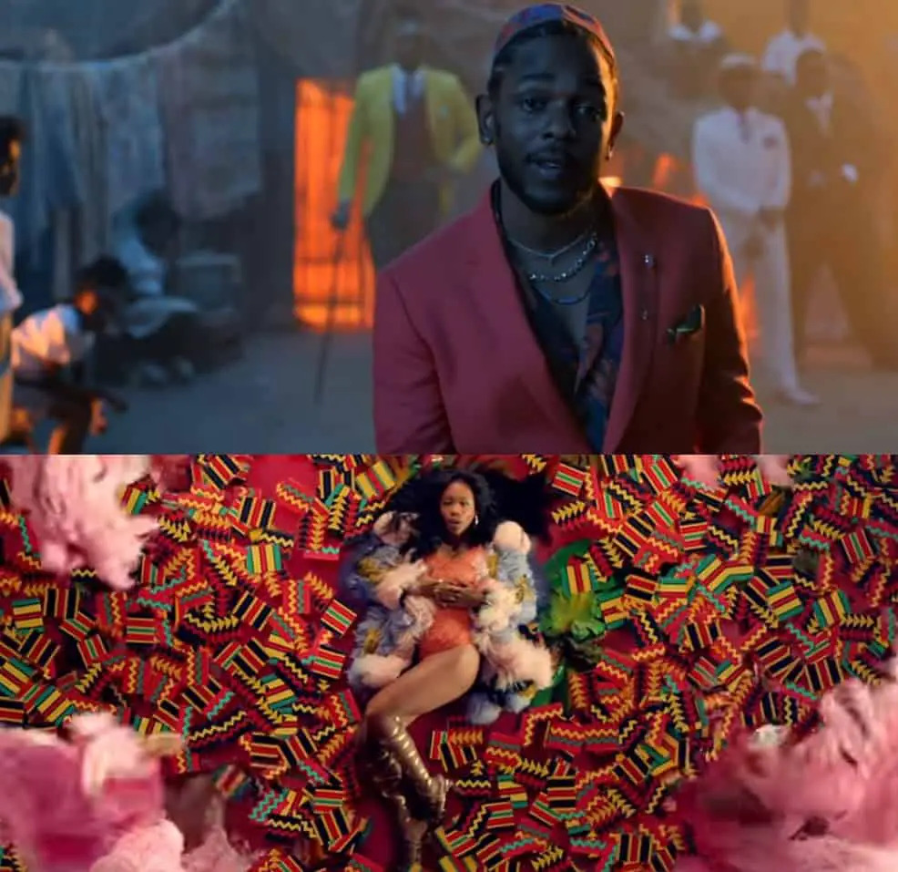 New Video Kendrick Lamar & SZA - All The Stars