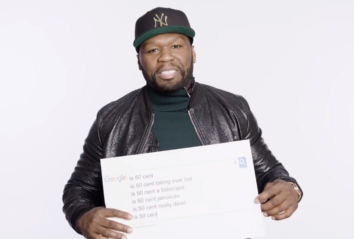 Watch 50 Cent Answers Web's Most Searched Questions About Him