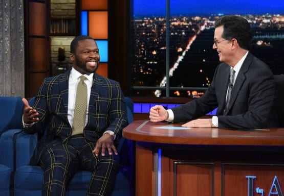 Watch 50 Cent Interview Session With Stephen Colbert