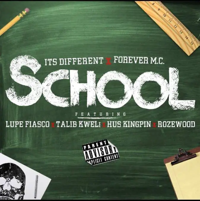 New Music Forever M.C. (Ft. Lupe Fiasco, Talib Kweli, Hus Kingpin & Wozewood) - School