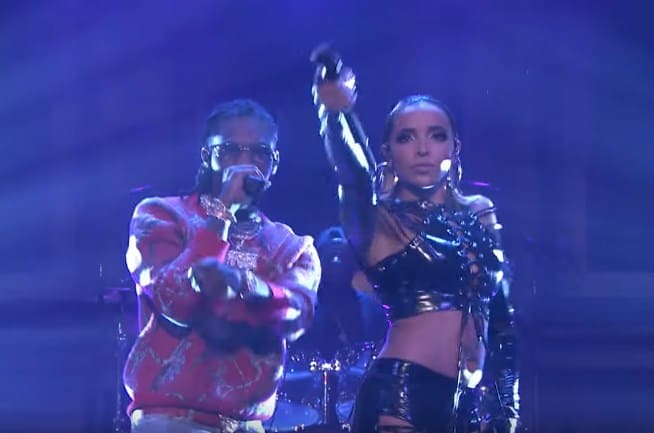 Watch Tinashe & Offset Performs 'No Drama' On Jimmy Fallon Show