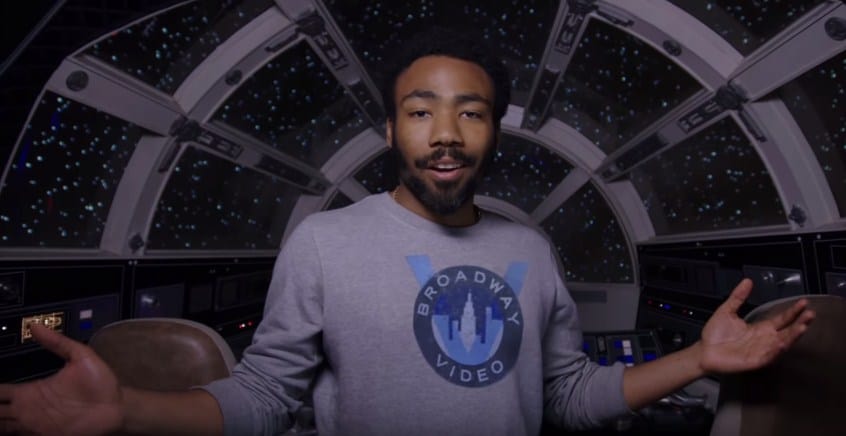 Watch Donald Glover Gives A Tour of the Millennium Falcon in New 'Solo A Star Wars Story' Promo