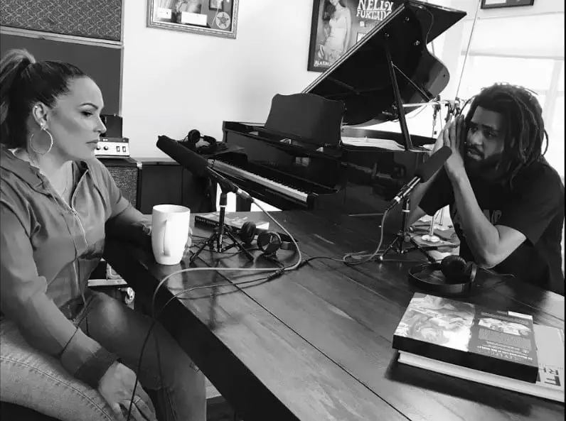 Watch J. Cole's Interview with Angie Martinez