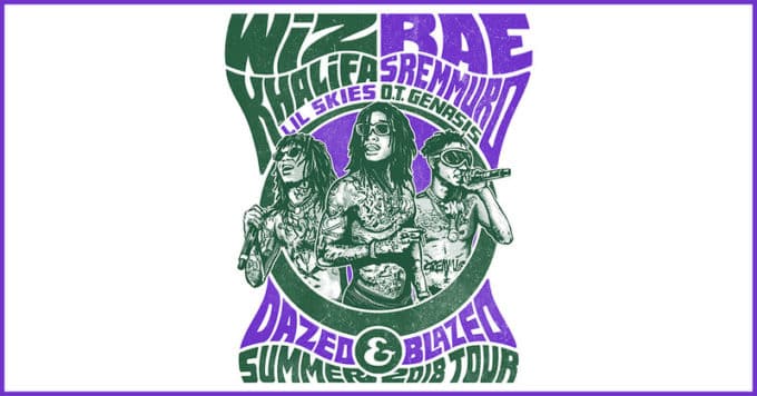 Wiz Khalifa & Rae Sremmurd Announces 'Dazed & Blazed' Summer 2018 Tour