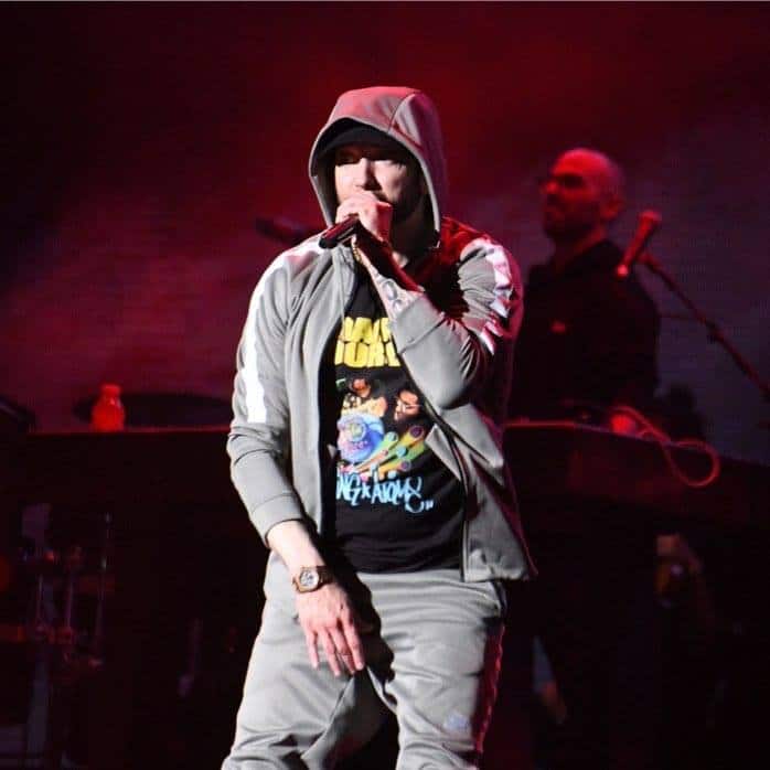 Watch Eminem Performed At Governors Ball; Brings Out Phresher & 50 Cent