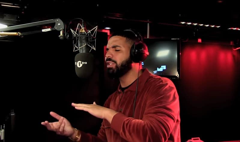 Watch Drake's 'Fire In The Booth' Freestyle with Charlie Sloth on BBC 1xtra