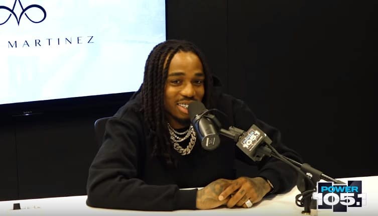 Watch Quavo's Interview on The Angie Martinez Show