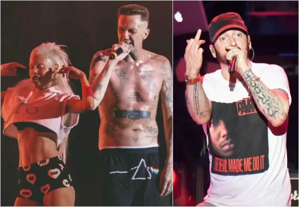 Die Antwoord Makes Fun of Eminem They not feeling your rhymes or your botox