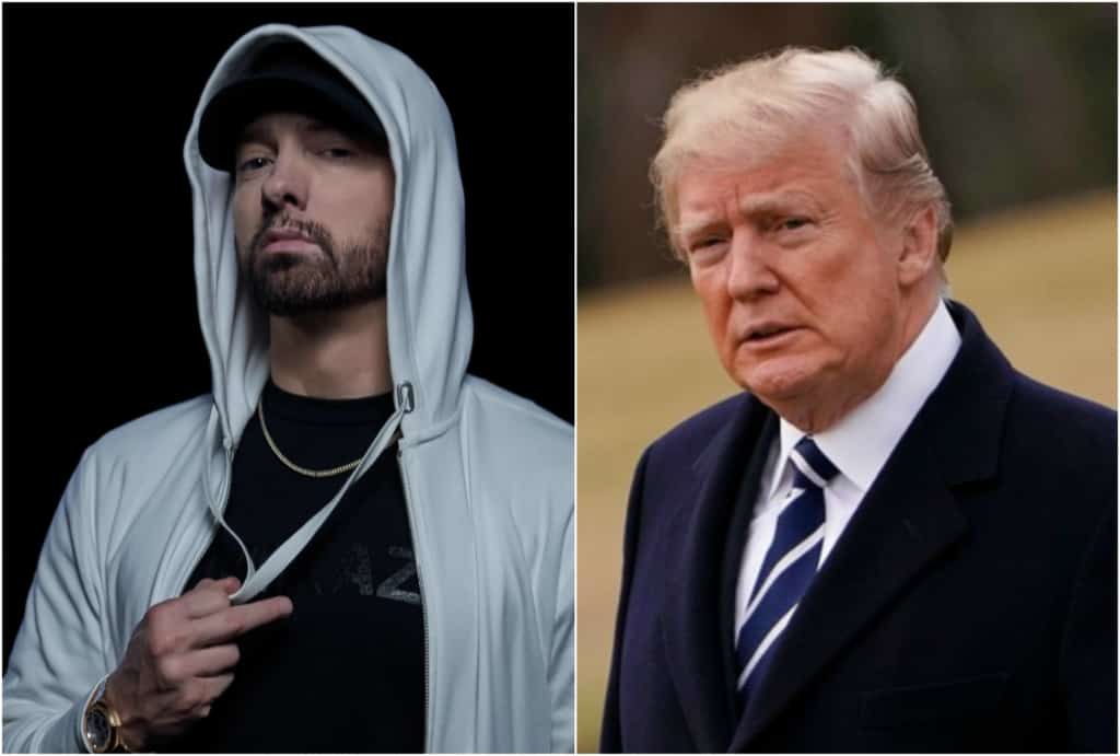 Eminem Reveals Being Questioned by Secret Service About Possible Threats To President Trump