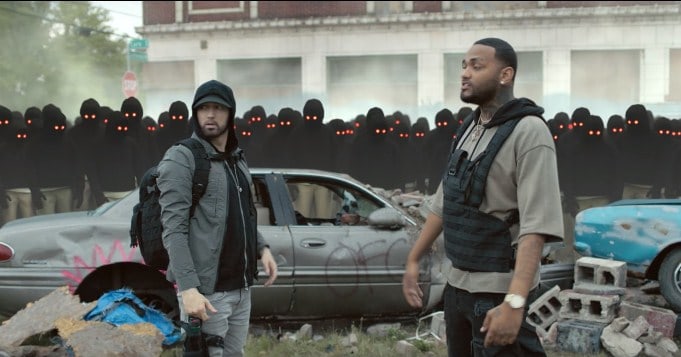 Watch Eminem Releases The Video For Lucky You Feat. Joyner Lucas