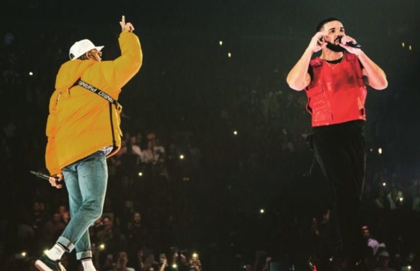 Watch Drake Brings Out Chris Brown in L.A. To End Beef