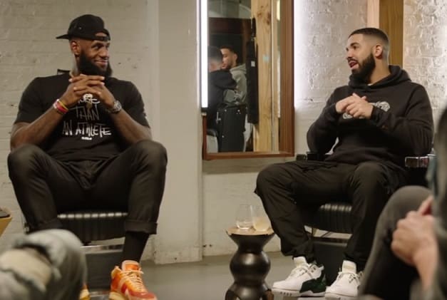 Watch Drake Talks About his Beef with Kanye West, Pusha T's Diss Track & More with LeBron James