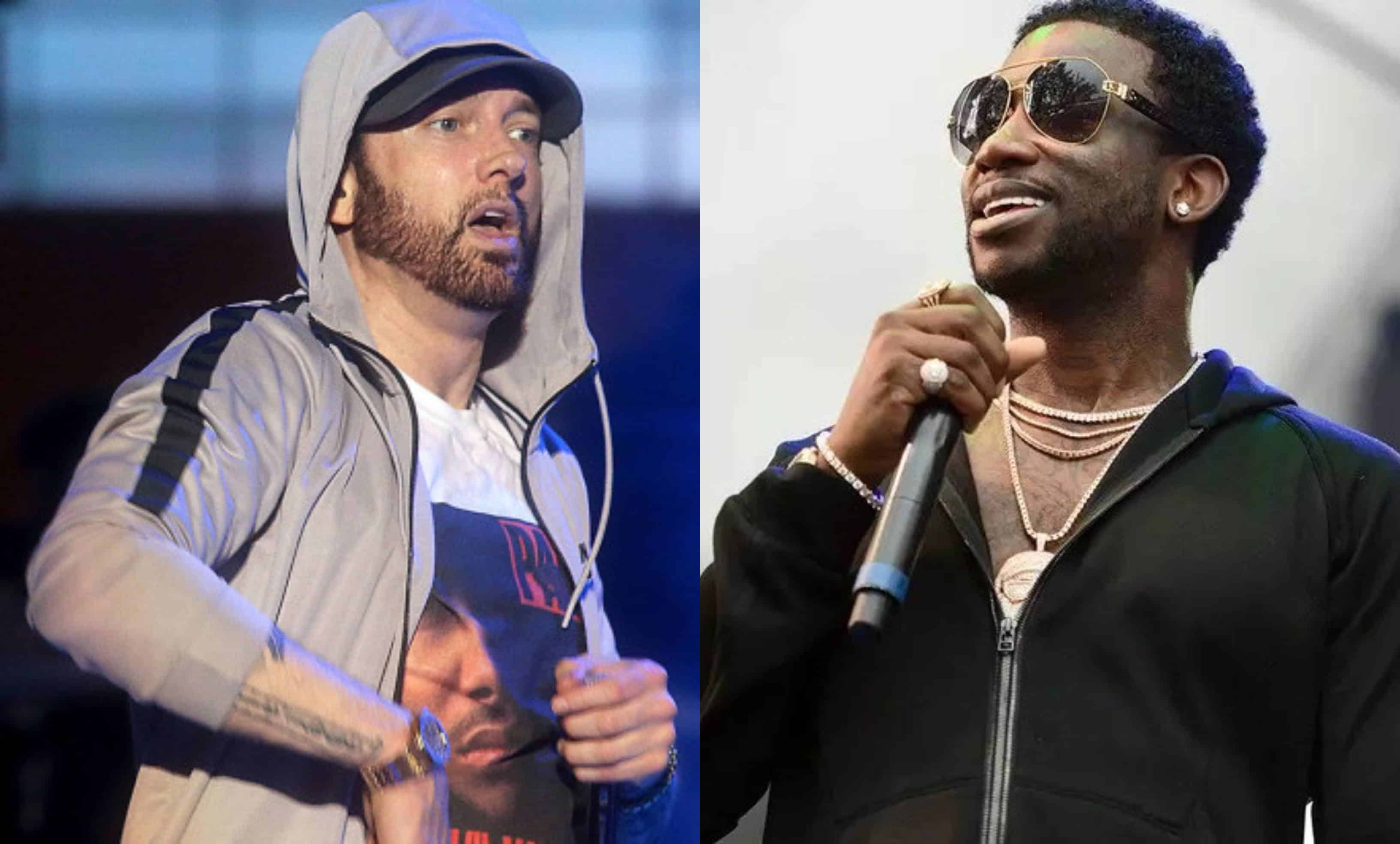 stang bue Nonsens Gucci Mane on Eminem's 'King of Rap' Status "You Got To Come With A Better  Name"