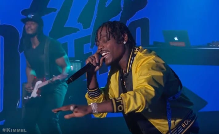 Watch Flipp Dinero performs 'Leave Me Alone' on Jimmy Kimmel Live!