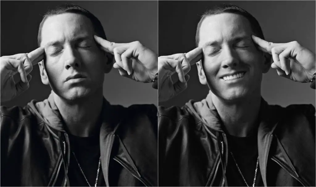 An Artist 'Put A Smile' on Eminem's Face in a Hilarious Album