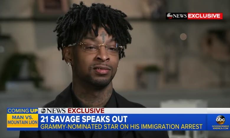 Watch 21 Savage's New Interview on Good Morning America