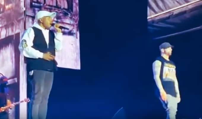 Watch Eminem & Boogie Performs Rainy Days Live in Australia Concert